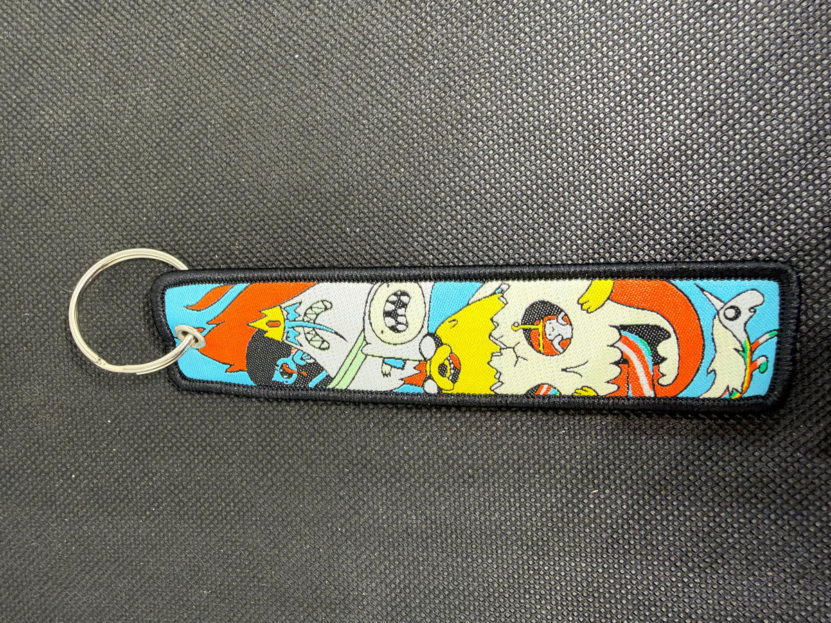 Embroidered & Sublimated Keychains