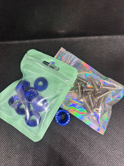 Kit de pernos de aleación M6 (10)