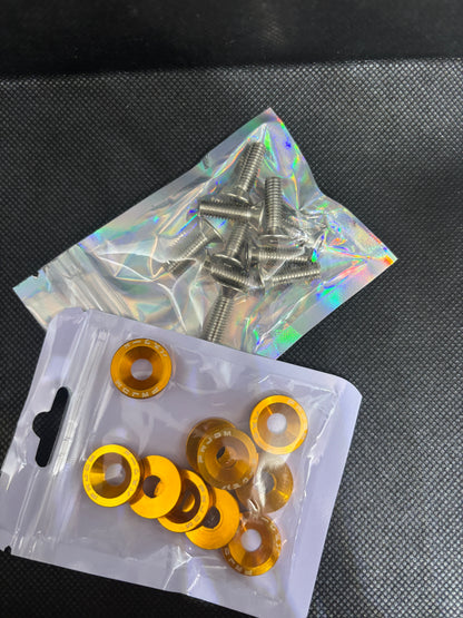 Kit de pernos de aleación M6 (10)