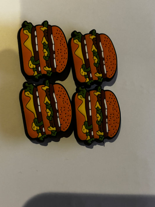 Inspired by Burgers Shoe Charm's