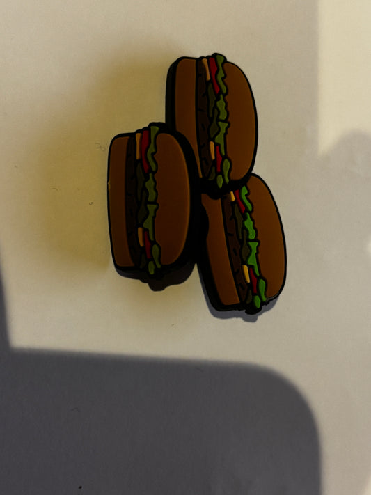 Inspired by Burgers Shoe Charm's