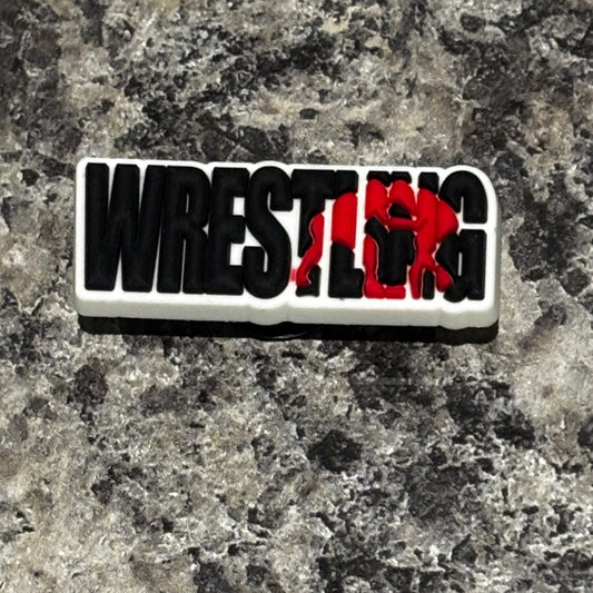 Inspired by WWE "WRESTLING" Shoe Charm's