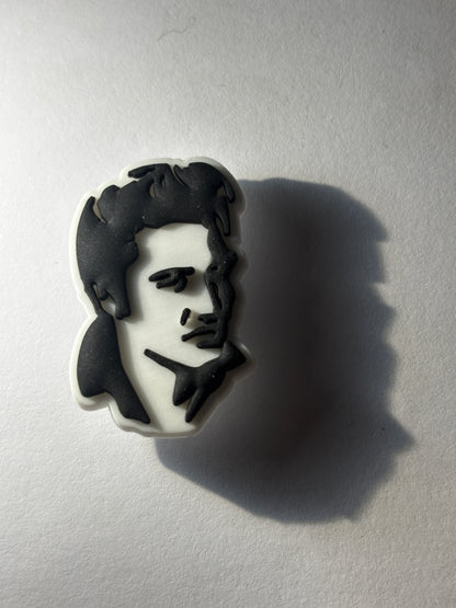 Inspired by Black & White Music Shoe Charm's