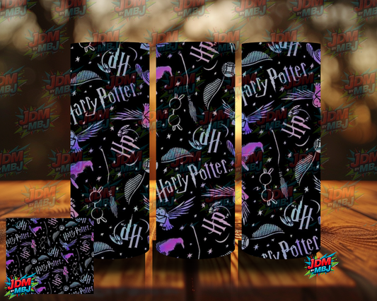 Inspired by Harry Potter Logo Purple Sublimation Prints