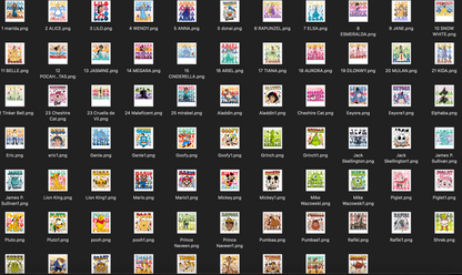 DTF 75 Disney Inspired Digital File