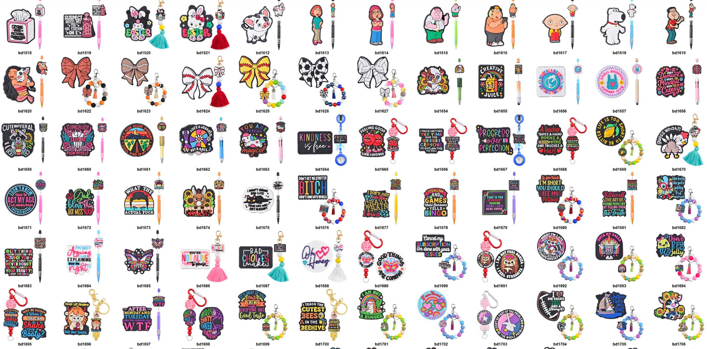 Silicone Focal Bead's