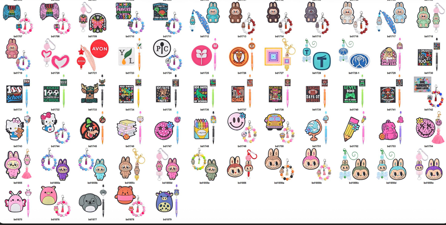 Silicone Focal Bead's