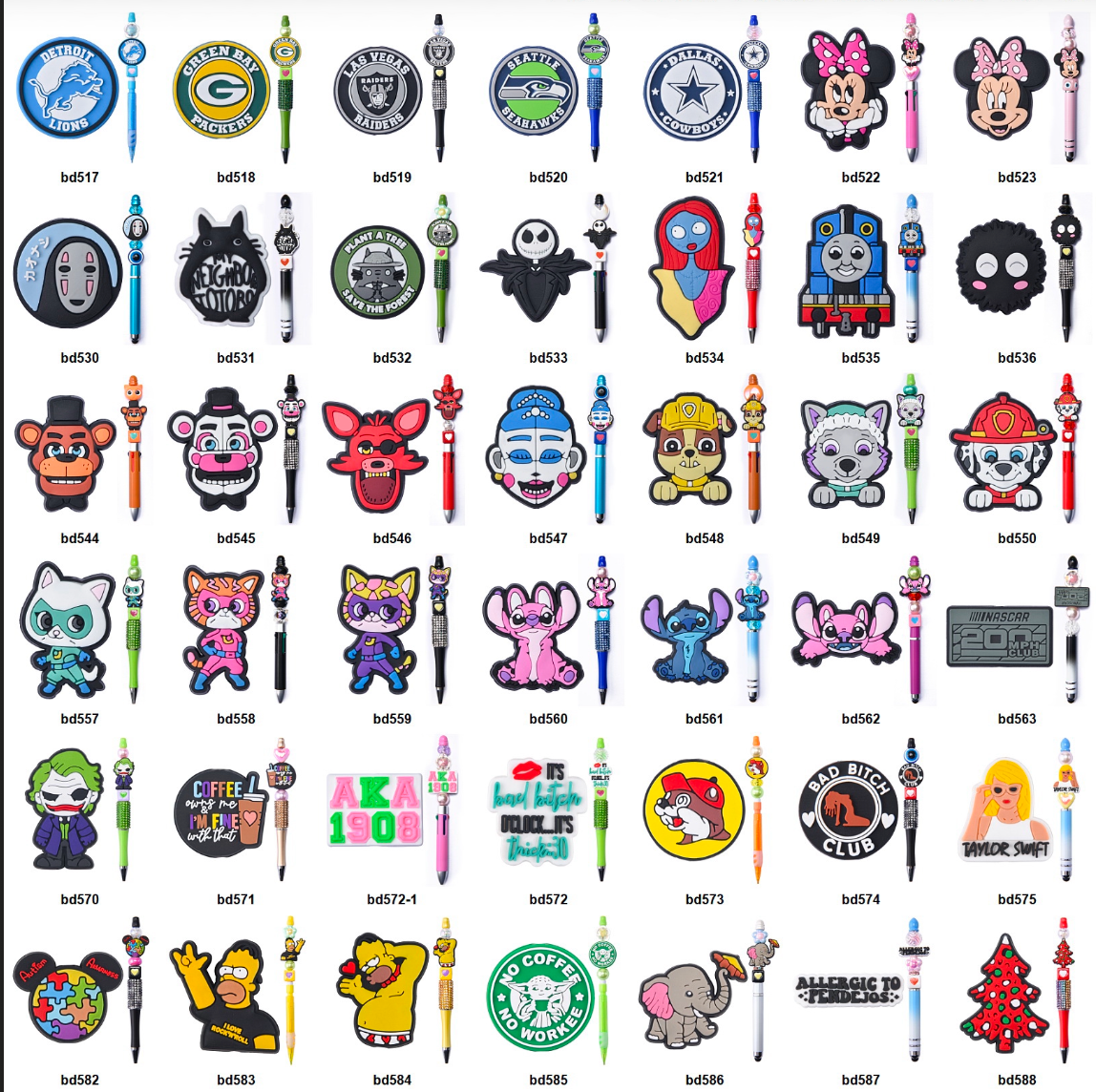 Silicone Focal Bead's