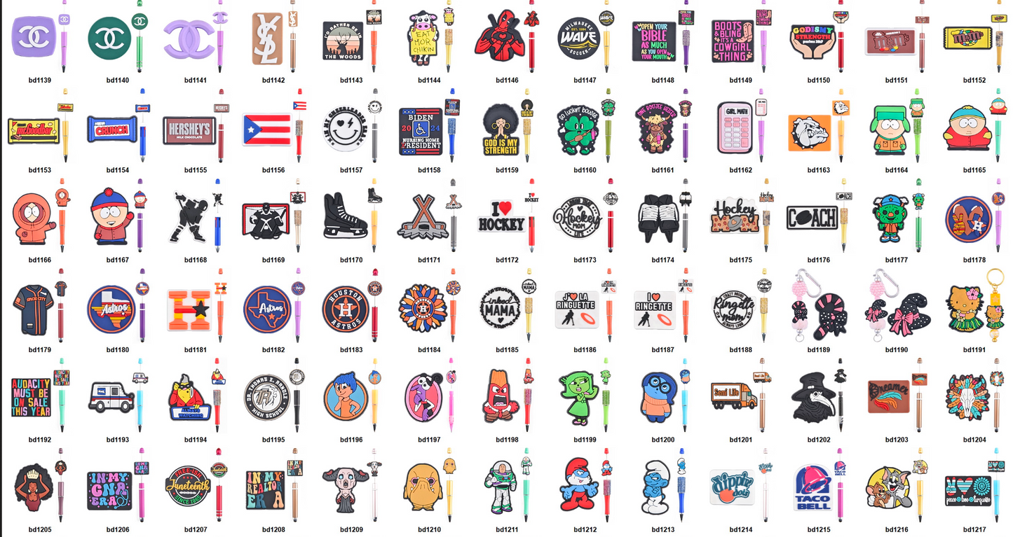 Silicone Focal Bead's