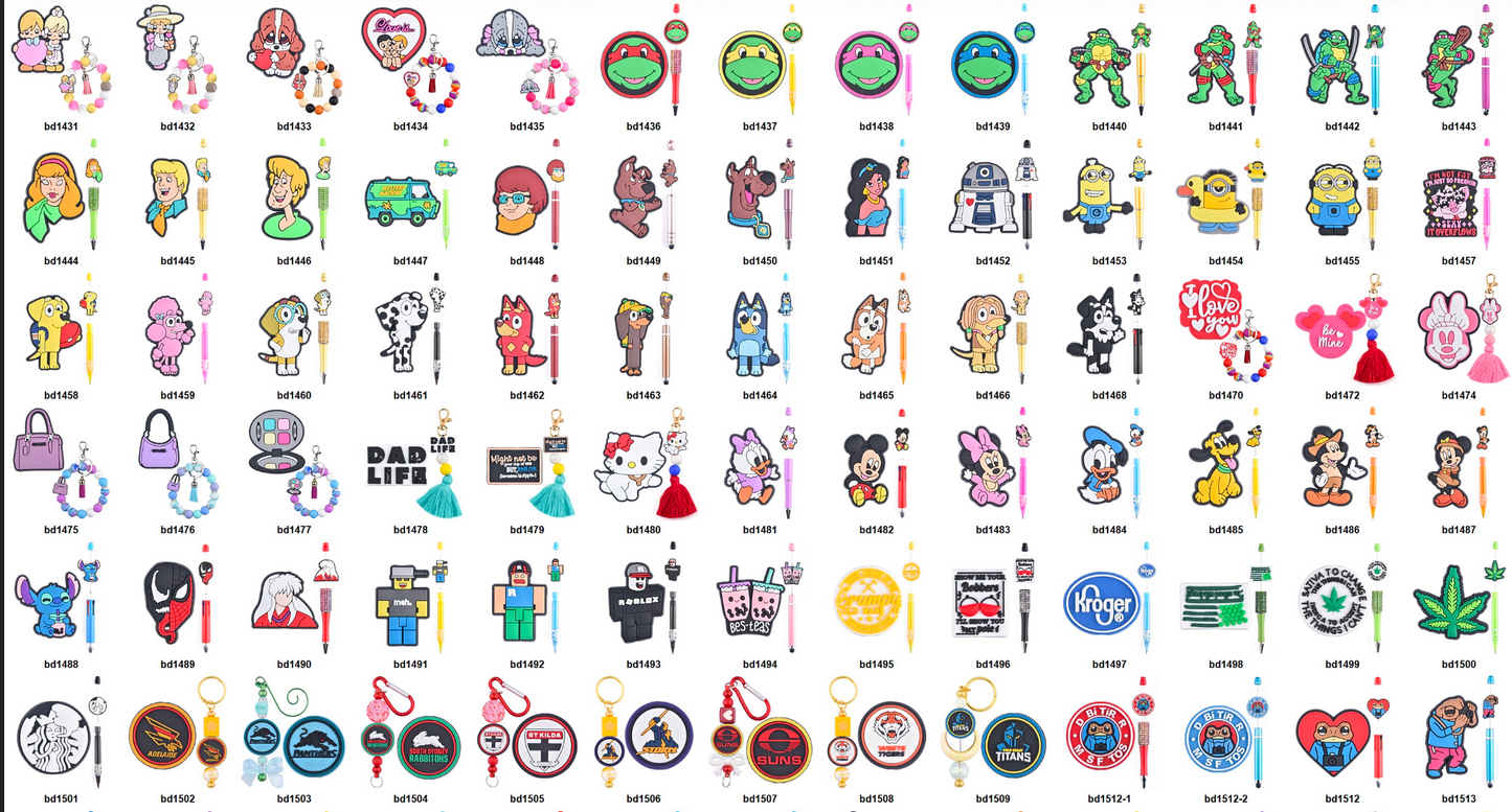 Silicone Focal Bead's