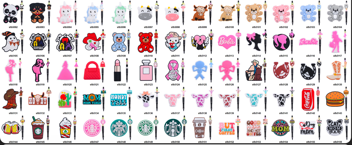 Silicone Focal Bead's