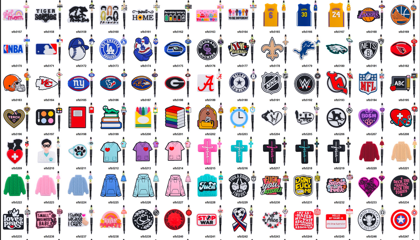 Silicone Focal Bead's