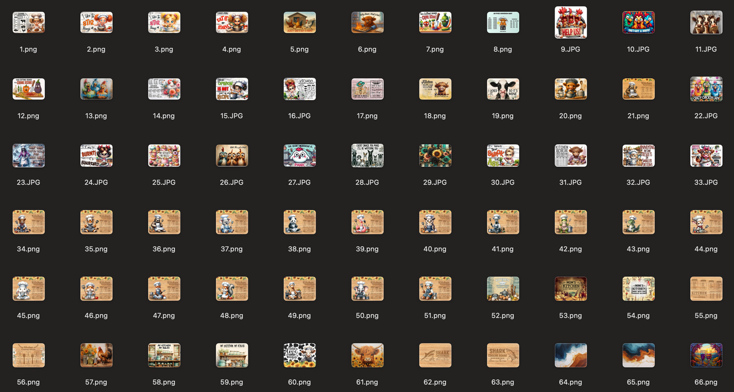 Chopping Board Digital File