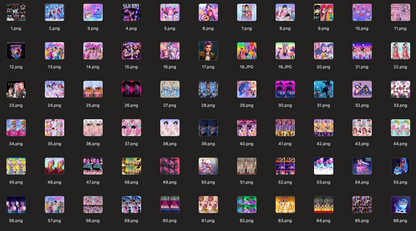 K POP Digital Download Bulk