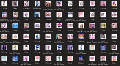 K POP Digital Download Bulk