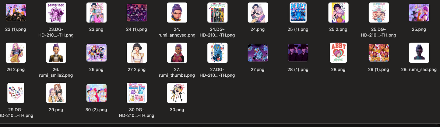 K POP Digital Download Bulk