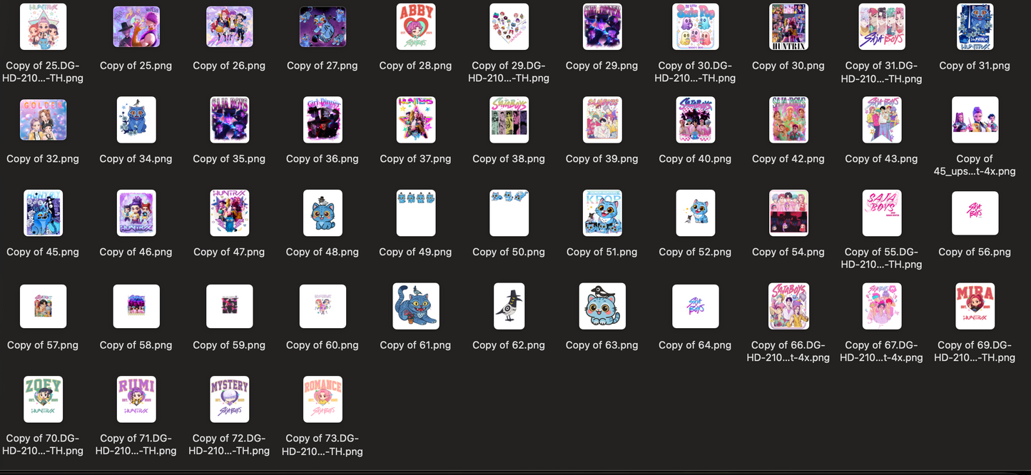 K POP Digital Download Bulk