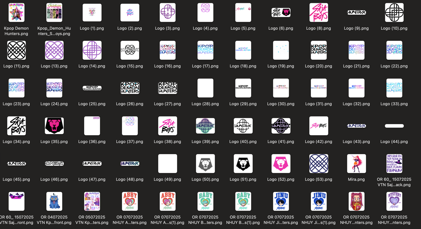 K POP Digital Download Bulk