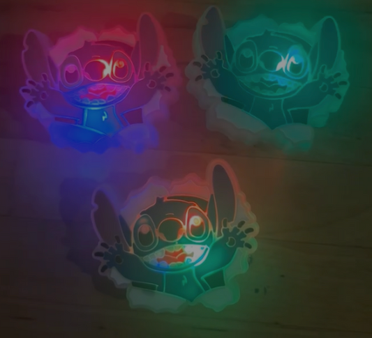 Stitch Light Up Shoe Charms