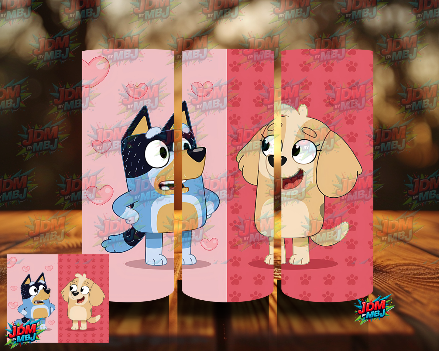 Inspired by Bluey Sublimation Prints