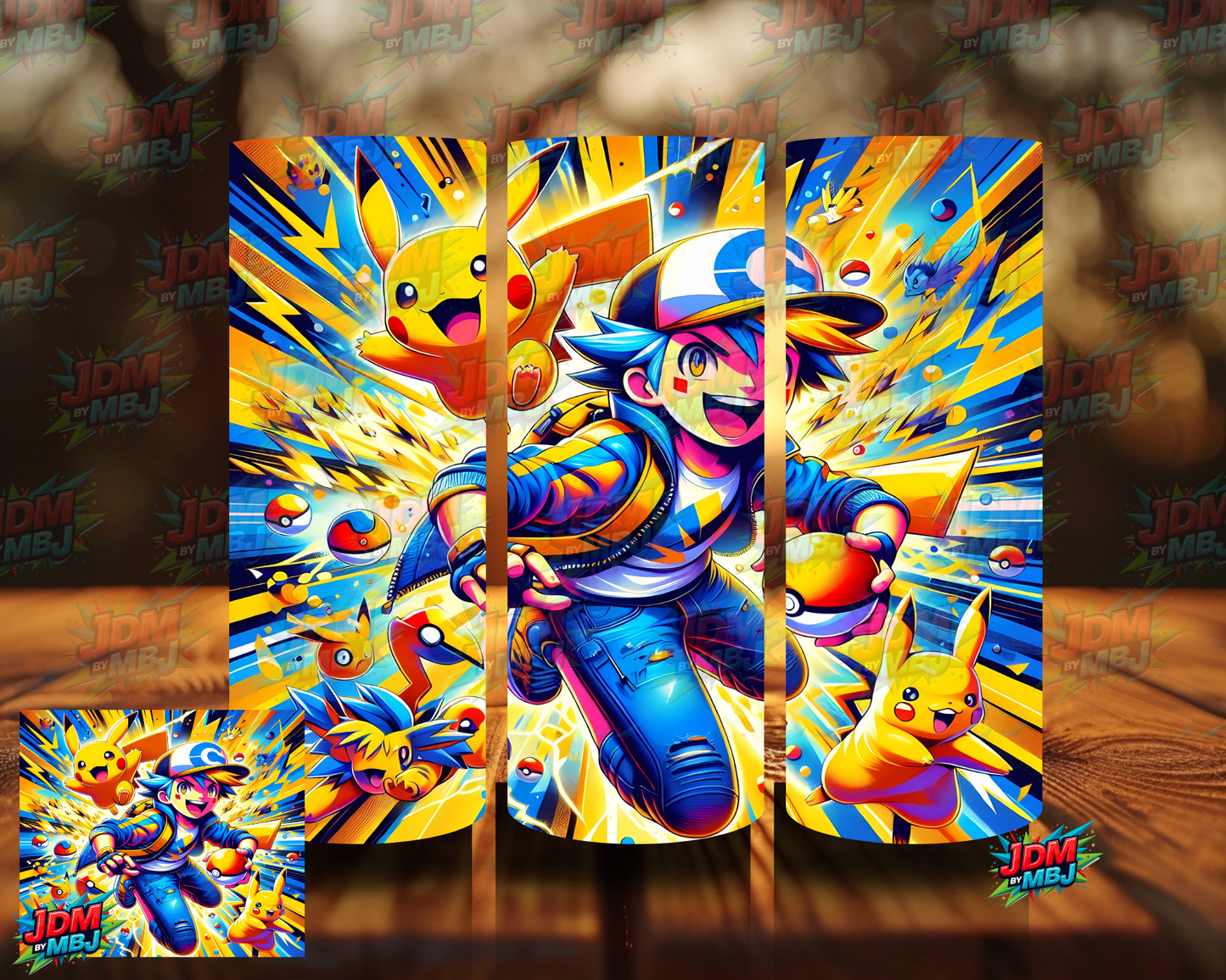 Inspired by Pokémon Sublimation Prints