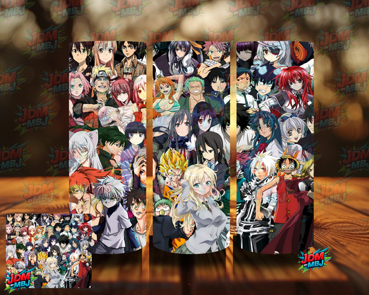 Inspired by Anime Sublimation Prints