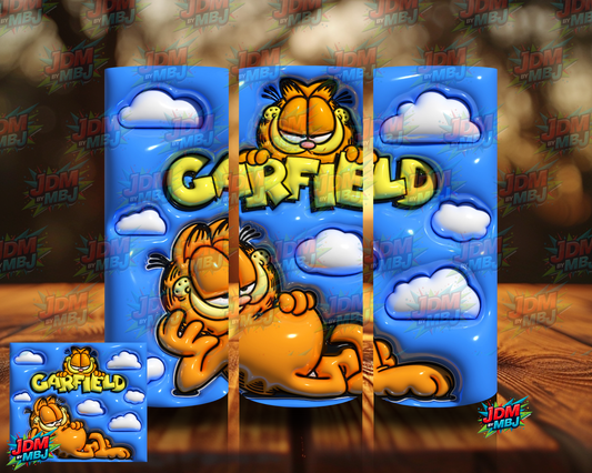 Bubble Style  "Garfield" Sublimation Prints