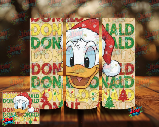 Inspired by Donald Duck Christmas Sublimation Prints