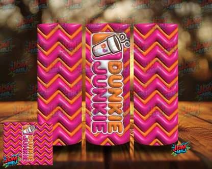 Bubble Style  "Dunkie Junkie" Sublimation Prints