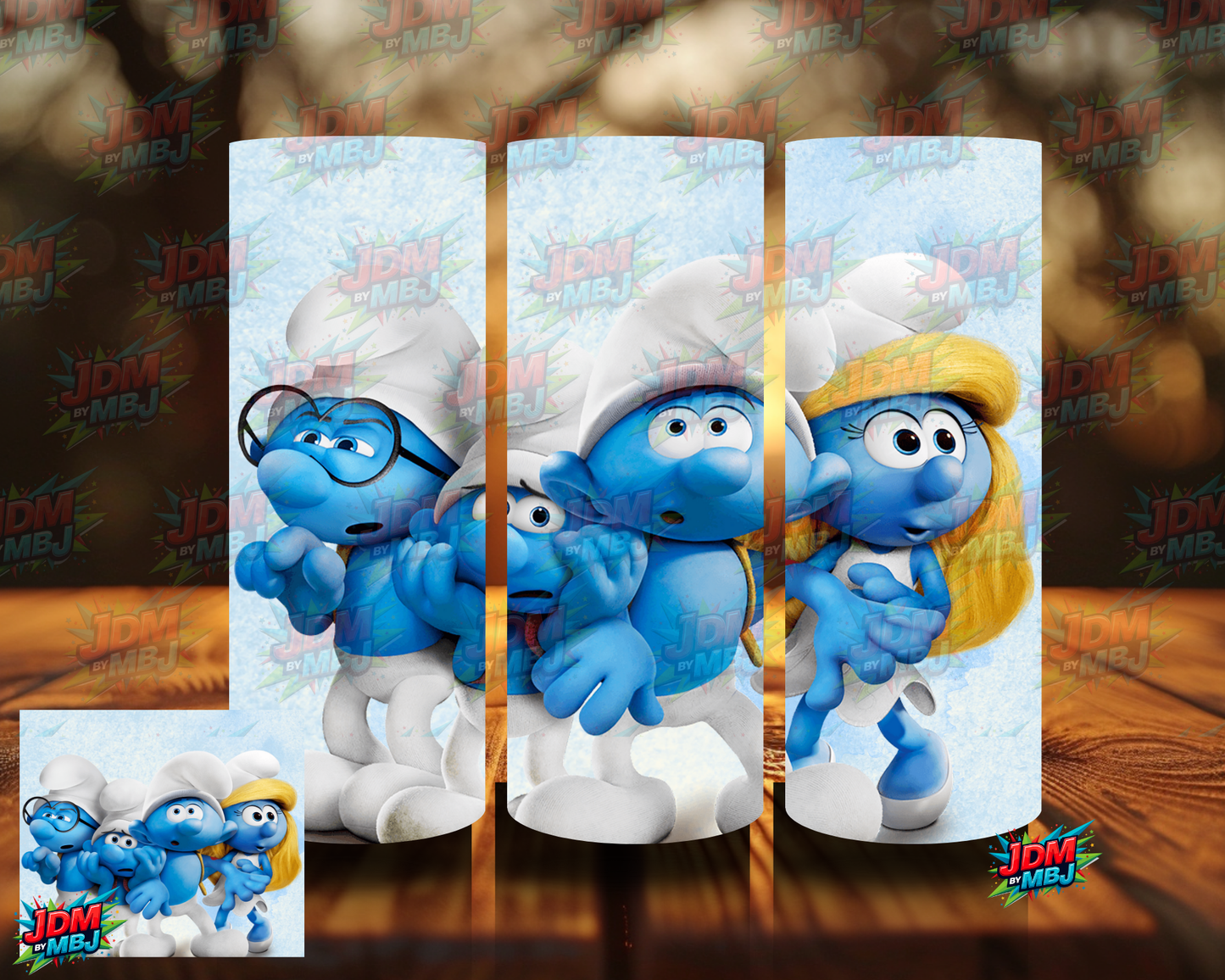 Inspired by Smurf's Sublimation Prints