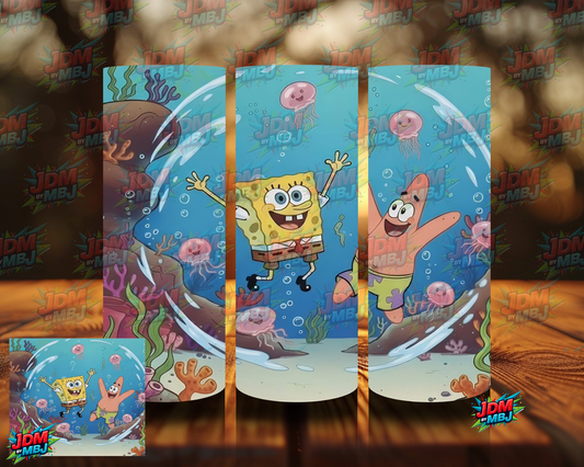 Inspired by SpongeBob Square Pants [Bubble] Sublimation Prints