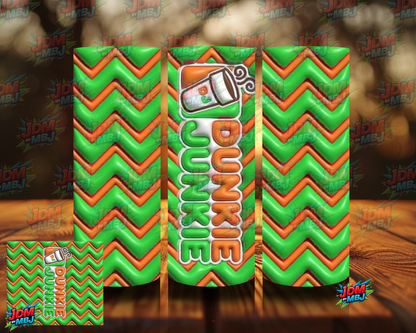 Bubble Style  "Dunkie Junkie" Sublimation Prints