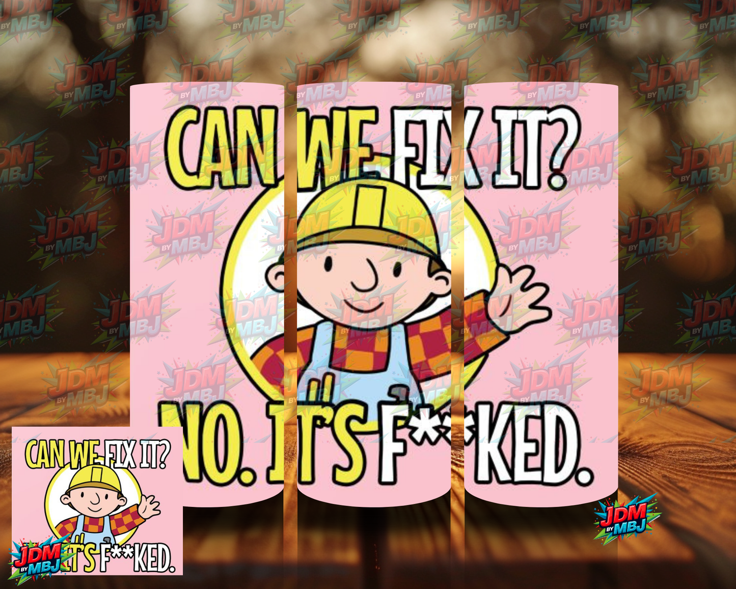 Inspired by Bob The Builder Sublimation Prints