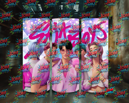 Inspired by K-POP Demon Hunters Sublimation Prints Volume 1