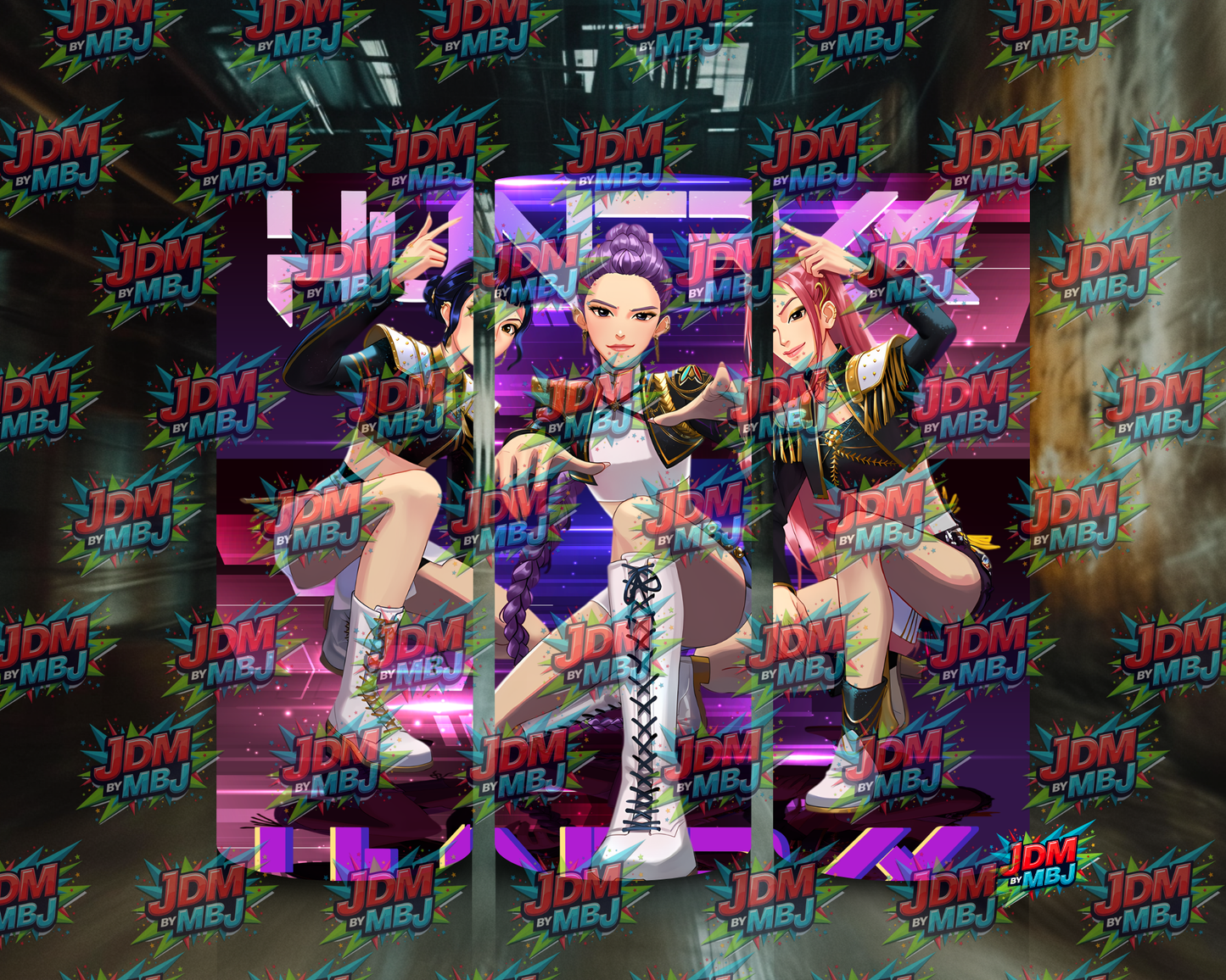 Inspired by K-POP Demon Hunters Sublimation Prints Volume 1