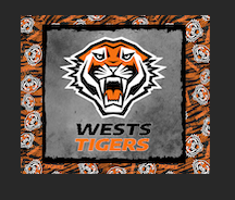Impresiones por sublimación del equipo de la NRL