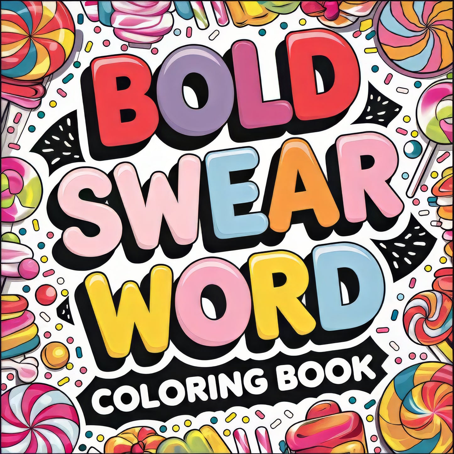 Swear Words "Bold & Easy" Volume 3 Digital Colouring Pages