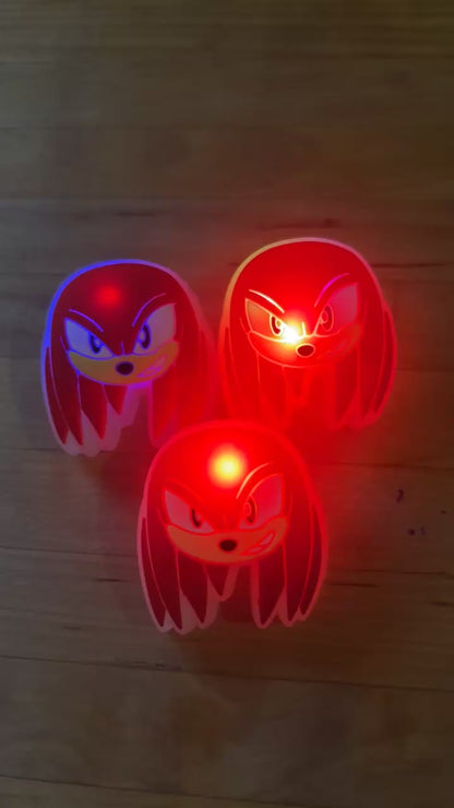 Knuckles Light Up Shoe Charms