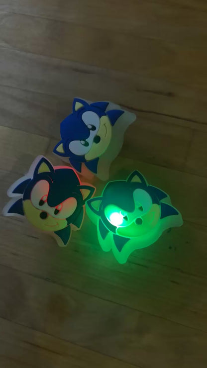 Sonic Light Up Shoe Charms