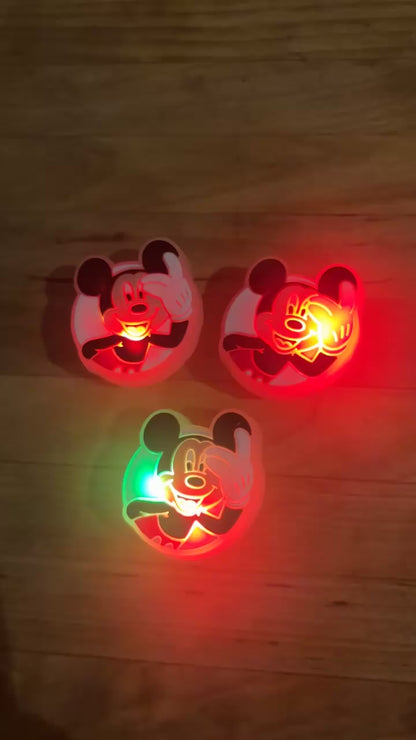Micky Mouse Light Up Shoe Charms